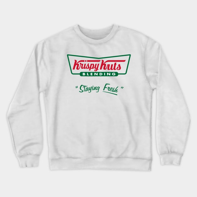 Krispy Kuts Crewneck Sweatshirt by STRANGER TEES